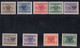 Lubiana 1944 Segnatasse Sass. 1/9 MNH*/MH* - Lubiana