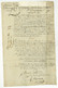 BAU GL ARM D'HANOVRE 1805 Hannover 2e Bataillon Principal Train D'Artillerie Gand Certificat Mort Elvese Armee - Army Postmarks (before 1900)