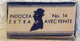 VINTAGE RAZOR BLADES ZILETI VEICOLI FAHRZEUGE INDOCEA TRADE MARK AVEC FENTE SOLINGEN - Razor Blades