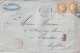 1874 - PAIRE CERES 15c Sur LETTRE De BORDEAUX => LONDON (ANGLETERRE) - 1871-1875 Ceres