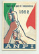 TESSERA A.N.P.I. 1952 - Collections