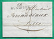 MARQUE 66 HUNINGUE HAUT RHIN POUR LILLE NORD 40x11 1811 LETTRE COVER FRANCE - 1801-1848: Precursors XIX