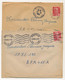 FRANCE - 6 Enveloppes Cachets "Poste Aux Armées" 1950 / 2 Sur 15F Gandon, 2 Sur FM Rouge, 2 En Arrivée Depuis Pontoise - Briefe U. Dokumente