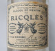 ANCIENNE BOUTEILLE MIGNONNETTE Presque Pleine RICQLES Alcool De Menthe  - Fabriqué à Dakar Sénégal - Années 1960 - Miniature