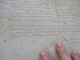 Delcampe - 1691 Pièce Signée Sur Velin Gamarze Fillipeaux Bousselin X 3 Reçu Par La Roche - Manuskripte