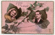 6 CPSM Fantaisie Des Années 1950 - Correspondance Amoureuse - Paare