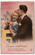 6 CPSM Fantaisie Des Années 1950 - Correspondance Amoureuse - Paare
