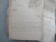 USTOU TARN AUDE X 3 Documents Dont Généalogie Et Velin 1661  Acte Familiale - Manuscripten