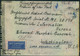1943, Kriegsgefangenenbrief Per Luftpost Ab HAMBURG An Einen Deutschen Saoldaten In CAMP ROSWELL N-M- - Posta Aerea & Zeppelin