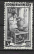 PERFIN - ITALIA 1950  - ITALIA AL LAVORO LIRE 5 - PERFORATO (V. V) - USATO (YVERT 575 - MICHEL 810) - Perfin