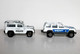 LOT 2 MAJORETTE - POLICE LAND ROVER N°266 + 911 SHERIFF JEEP CHEROKEE N°224 1/60 ANCIENNE MINIATURE        (030122.4) - Majorette