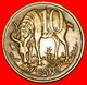 * GREAT BRITAIN: ETHIOPIA ★ 10 CENTS 1969 (1977) LION OF JUDAH AND ANTELOPE! LOW START ★ NO RESERVE! - Ethiopia