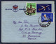 Aérogramme Entier Afrique Du Sud Avec Complément D'affranchissement Par 2 Timbres, De Pretoria 6.12.69 à Bordeaux - Poste Aérienne
