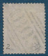HONG KONG Victoria N°2 8c Bistre Pale Oblitéré Killer Bleu B62 SUPERBE - Used Stamps