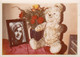 Post Mortem Funeral Dead Woman's Favourite Teddy Bear Original Photo Bizarre - Funérailles