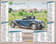 CALENDRIER 2016 VOITURES BUGATTI TYPE 49 1932 ET ALLARD 1951 - Grossformat : 2001-...