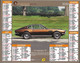 CALENDRIER 2012 VOITURES DINO FERRARI 206 GT 1967 ET ASTON MARTIN DB S 1967 - Grossformat : 2001-...