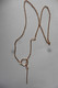 Neuf - Collier Chaîne "négligé" Métal Doré Couleur Or Jaune Cercle Et Batonnet - Mode - Necklaces/Chains