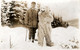 C. Photo Originale Déguisement D'Ours Blanc Polaire Eisbär & Randonneur Sur La Neige Vers 1930 Foto Kempe Schierke-Harz. - Personas Anónimos