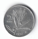 2 LIRE – REPUBBLICA ITALIANA - 1957 - (211) - 2 Lire