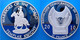 Delcampe - CONGO 12X10 F 2010 FROOF SILVER PLATED SERIE WARRIORS OF THE WORLD NINJA GLADIATOR ARCHER MINTAGE 1000 PCS WEIGHT 29,2g - Congo (República Democrática 1998)