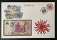 Euro Souvenir Banknote Cover COVID-19 Pandémie Pandemic Fado Mozambique Banknotenbrief - Ziekte