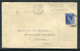 GB - Edward VIII Seul Sur Enveloppe De Londres Pour La France En 1937 - Réf F19 - Marcofilie