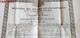 DENIS FRAYSSINOUS EVEQUE D'HERMOPOLIS EGYPTE MINISTRE HOMME POLITIQUE ECRIVAIN DIPLOME BACHELIER 1825 VELIN RELIGION - Diplômes & Bulletins Scolaires