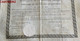PIERRE-PAUL ROYER COLLARD PHILOSOPHE ROYALISTE POLITIQUE REVOLUTION DIPLOME BACHELIERS HISTOIRE ACADEMIE VELIN 1818 - Diplômes & Bulletins Scolaires