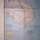 178847 ASIA VIETNAM CAMBODIA - LAOS AND EASTERN THAILAND MAP MAPA 1965 29 X 52 CM NO POSTAL POSTCARD - Mondo