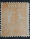 Stamps Errors Romania 1920 King Ferdinand 50b Orange Prințesa With Circle Full On Frame Unused - Variétés Et Curiosités