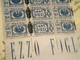 Luogotenenza 1945, Pacchi Postali Cent. 10 Azzurro - Blocco STRISCIA Di 10 Valori Nuovi  E 10 PARTE  BOLLETTINO IM4395 - Postpaketten