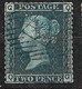 Grande Bretagne  UK    N° 27  Planche  N° 7  Oblitéré     B//  TB      - Used Stamps