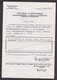 Slovenia/Italian Occupation - Italian Occupation Of Slovenia, Mi.No. 19/23, Certificate Ercegović. - Lubiana