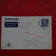 LETTRE AEROGRAM PAR AVION POSTILLON D AMOUR AMSTERDAM SYDNEY RETOUR A L EXPEDITEUR 1954 - Brieven En Documenten