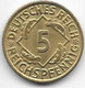Allemagne - 5 Reichpfennig 1925 G - 5 Rentenpfennig & 5 Reichspfennig