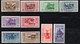 661.GREECE,DODECANESE,ITALY.SCARPANTO,KARPATHOS,1932 GARIBALDI HELLAS 108-117 SCOTT 17-26 MH  GUM BLEMISHES - Dodecaneso