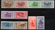 663.GREECE,DODECANESE,ITALY.PISCOPI,EPISKOPI,1932 GARIBALDI HELLAS 108-117 SCOTT 17-26 MH  GUM BLEMISHES - Dodekanisos