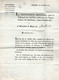 LAC Imprimé De Charleville D7 à Charleville En 1813 Procureur Impérial Bigeard Cachet Aigle - Historical Documents