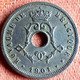 BELGIE : VERY SCARCE !!  PRACHTIGE 5 CENTIMES  1901 FL  Km 46  XF ! - 5 Cents