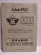 Italy ORARI Timetable 1952 Autoservizi Longo PREDAZZO - Europe