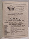 Italy ORARI Timetable 1952 Autoservizi Longo PREDAZZO - Europa