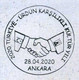 Türkiye 2020 Reciprocal Cultural Year Between Jordan And Türkiye | Euromed Stamp, Special Cover - Briefe U. Dokumente