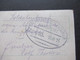 Deutsches Reich 1913 Soldatenbrief AK Junge Frau Aus Holten Bahnpoststempel Oberhausen (RL) - Emmerich Zug 610 - Other Wars