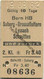Schweiz - Bern HB Suberg Grossaffoltern Lyssach Schmitten Und Zurück - Fahrkarte 2. Klasse 1962 - Europe