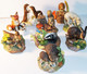 8 FIGURINES ANIMALES PAR MOIS – PETER BARRETT – FRANKLIN MINT – PORCELAINES – 1984 – TBE - Animaux