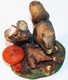 Delcampe - 8 FIGURINES ANIMALES PAR MOIS – PETER BARRETT – FRANKLIN MINT – PORCELAINES – 1984 – TBE - Animals