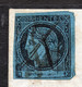Corrientes 1861 Complete Folded Letter With GJ # 3 Very Fine Used. - Corrientes (1856-1880)