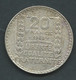 France   -   20 Francs 1938 Turin Argent  Silver   Pic 6303 - 20 Francs