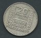 1933 20 FRANCS TURIN ARGENT FRANCE // SILVER  Pic 6403 - 20 Francs
